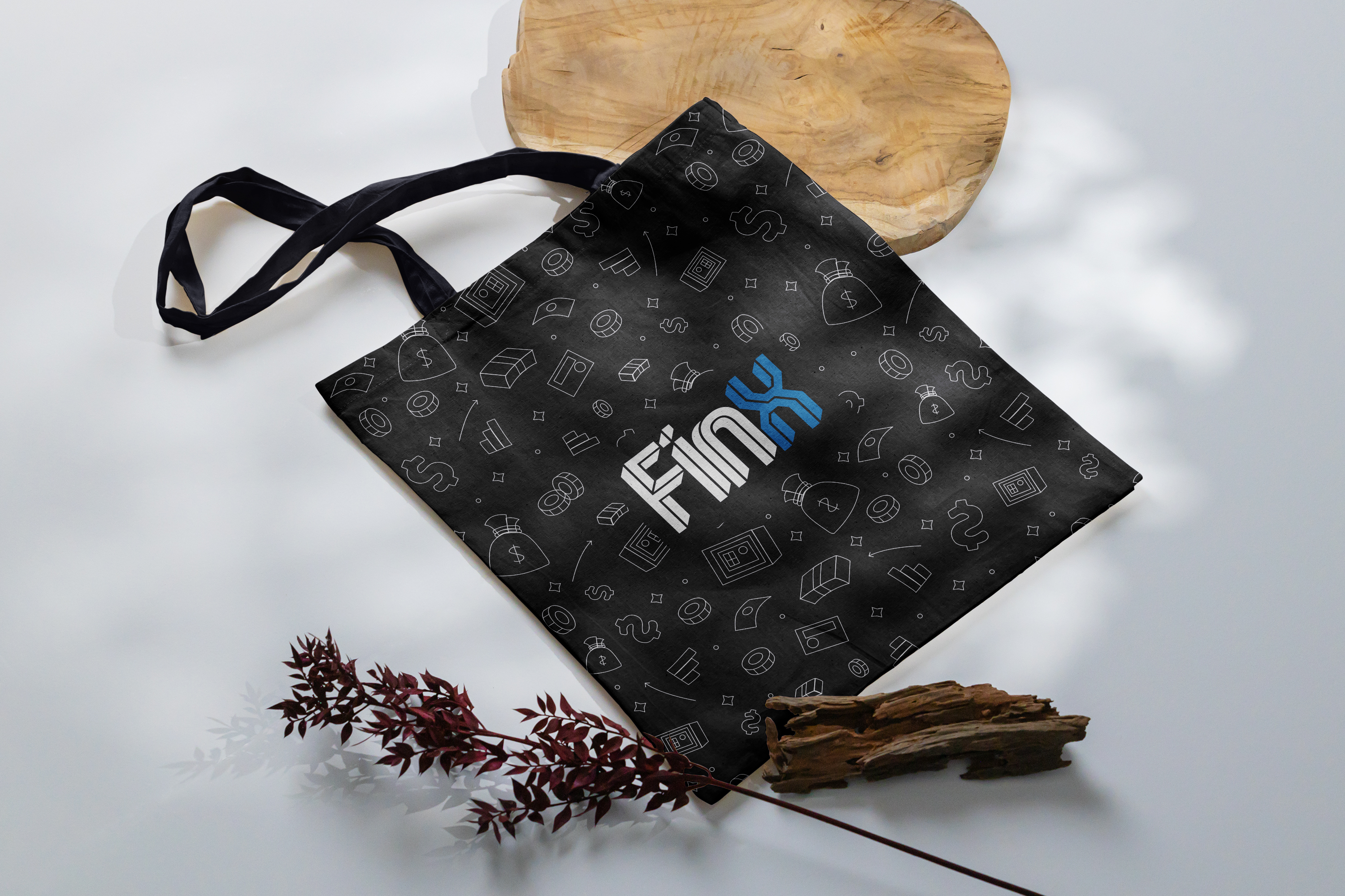 FinX bag mockup